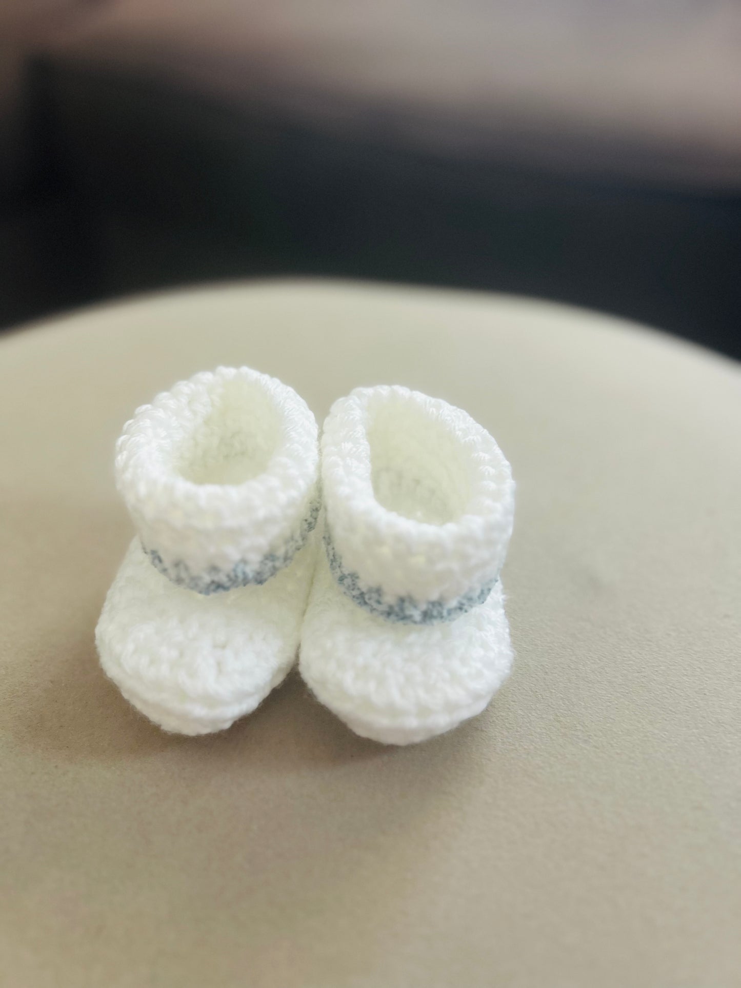 Baby boy Hat and Bootie set